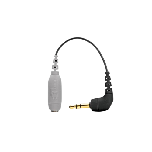 CABLE ADAPTADOR DE JACK 1/8 A PLUG 1/8 EN L BK.