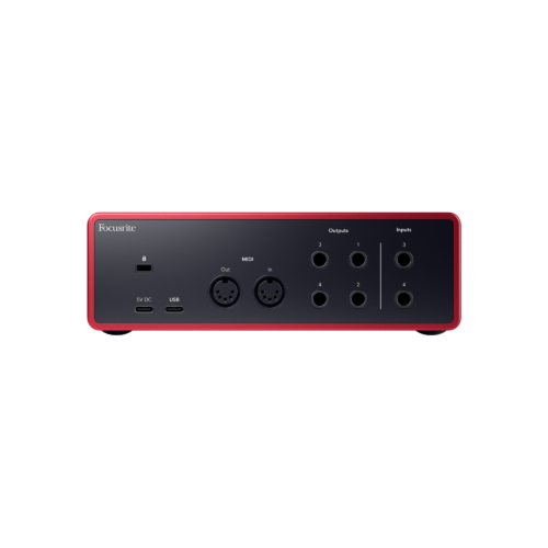 SCARLETT 4i4 (4TH GEN)-FOCUSRITE-2 INTERFAZ DE AUDIO DE 4/4 FOCUSRITE.