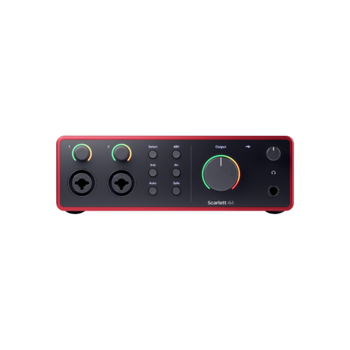 SCARLETT 4i4 (4TH GEN)-FOCUSRITE-3 INTERFAZ DE AUDIO DE 4/4 FOCUSRITE.