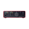 SCARLETT SOLO (4TH GEN)-FOCUSRITE-2 INTERFAZ DE AUDIO USB FOCUSRITE.