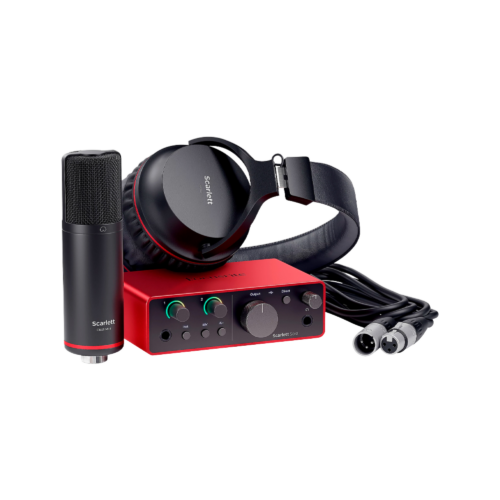 COMBO INTERFAZ DE AUDIO 4RD FOCUSRITE.