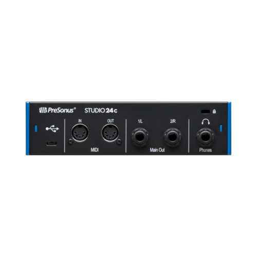 INTERFAZ DE AUDIO 2 CANALES PRESONUS.
