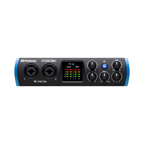 INTERFAZ DE AUDIO 2 CANALES PRESONUS.